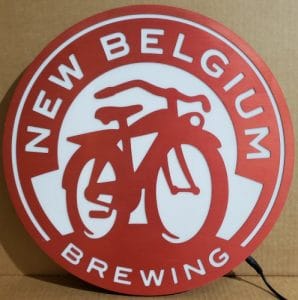 New Belgium Fat Tire Beer LED Sign new belgium fat tire beer led sign New Belgium Fat Tire Beer LED Sign newbelgiumbrewingredledoff 298x300