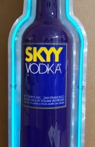 Skyy Vodka Neon Sign