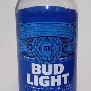 Bud Light Beer Pint Glass