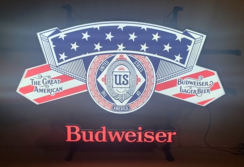 Budweiser Beer USA LED Sign