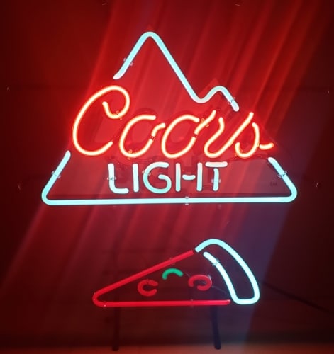 Coors Light Beer Neon Sign
