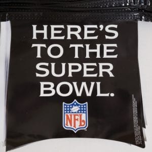 Coors Beer Super Bowl XXXVIII Flag Banner