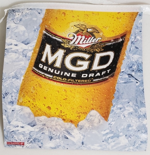 Miller Lite Beer Chicago Bears Flag Banner Man Cave 3x5Feet 