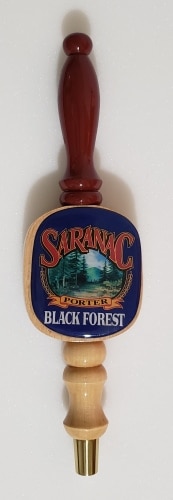 Saranac Black Forest Beer Tap Handle