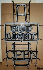 Bud Light Beer Open LED Sign bud light beer open led sign Bud Light Beer Open LED Sign budlightopenled2019off 182x300