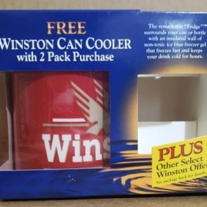 Winston Cigarettes Can Cooler