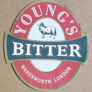 Youngs Bitter Beer Coaster