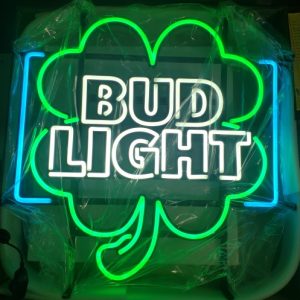 Bud Light Beer St Paddys LED Sign