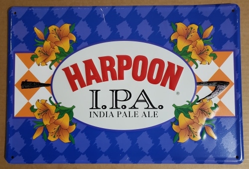 Harpoon IPA Tin Sign