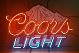 Coors Light Beer Neon Sign coors light beer neon sign Coors Light Beer Neon Sign coorslightmountain2012 300x203
