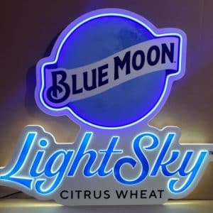 Blue Moon Light Sky LED Sign