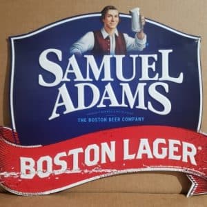 Samuel Adams Boston Lager Tin Sign