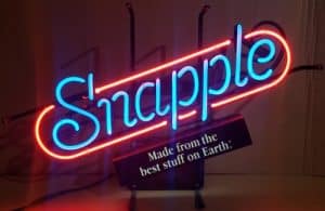 Snapple Beverages Neon Sign snapple beverages neon sign Snapple Beverages Neon Sign snapple2000 300x195