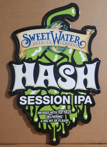 SweetWater Hash Session IPA Tin Sign