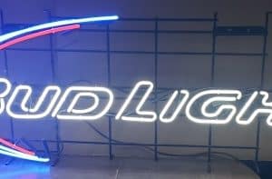 Bud Light Beer Neon Sign
