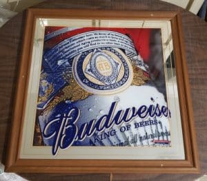 Budweiser Beer Mirror budweiser beer mirror Budweiser Beer Mirror budweiserlargemirror2005 300x263