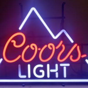 Coors Light Beer LED Sign