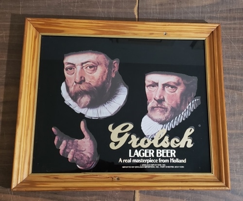 Grolsch Lager Beer Sign