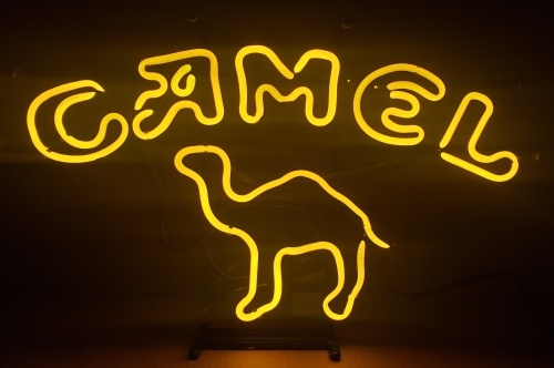 Camel Cigarettes Neon Sign