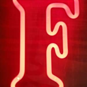 Fosters Lager Neon Sign Tube