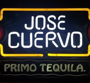 Jose Cuervo Tequila Neon Sign