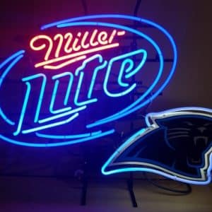 Lite Beer NFL Panthers Neon Sign