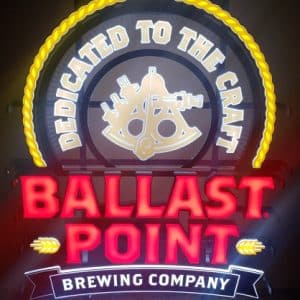 Ballast Point Beer LED Sign