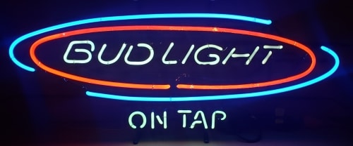 Bud Light Beer On Tap Neon Sign