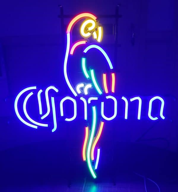 Corona Beer Parrot LED Sign